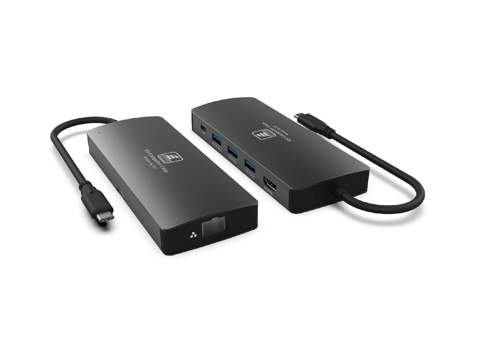 USB-C 1GbE HDMI® HUB with M.2 SSD slot